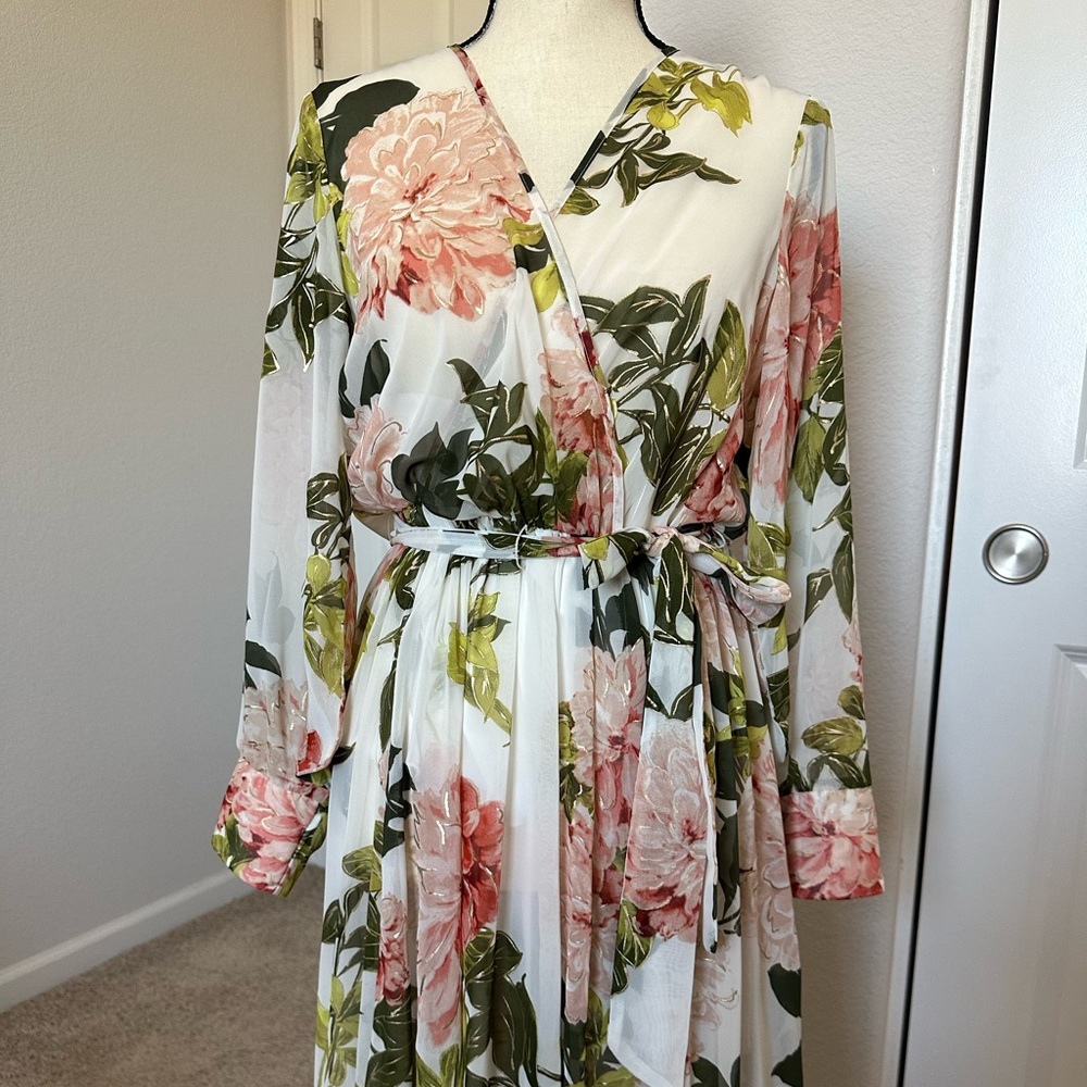 Alexa B Nites Maxi Floral Dress - Picture 1 of 9